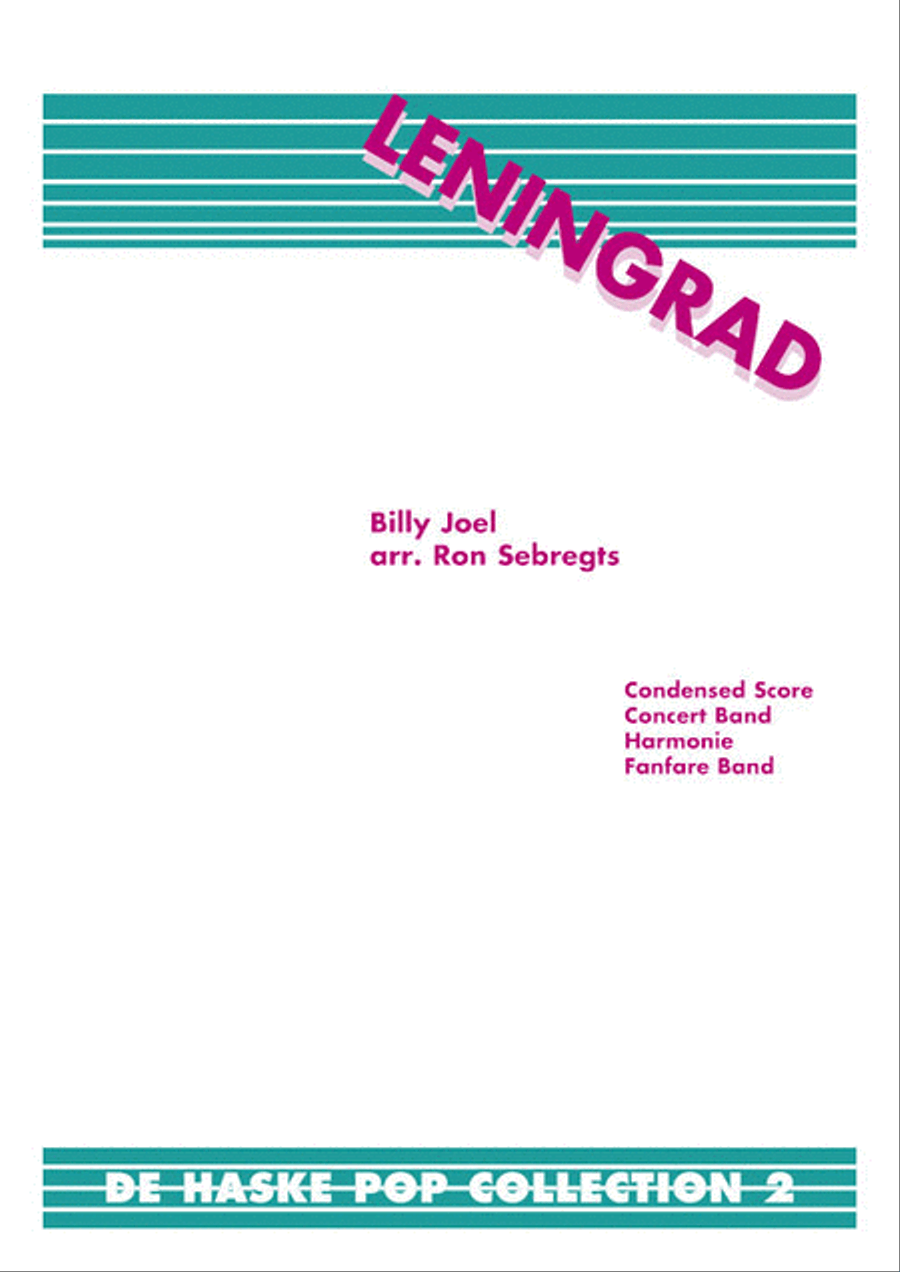 Leningrad Concert Band scores gallery preview page 1