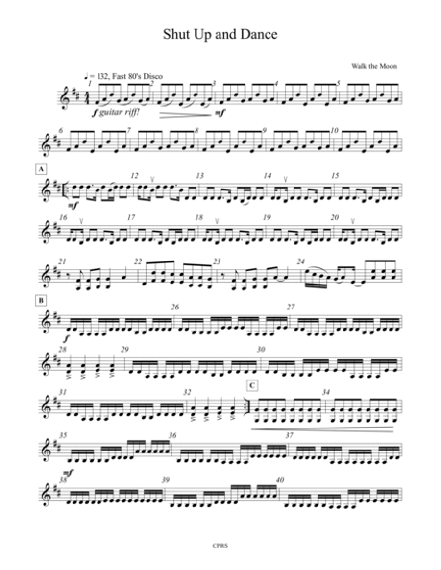 Shut Up And Dance String Quartet scores gallery preview page 4