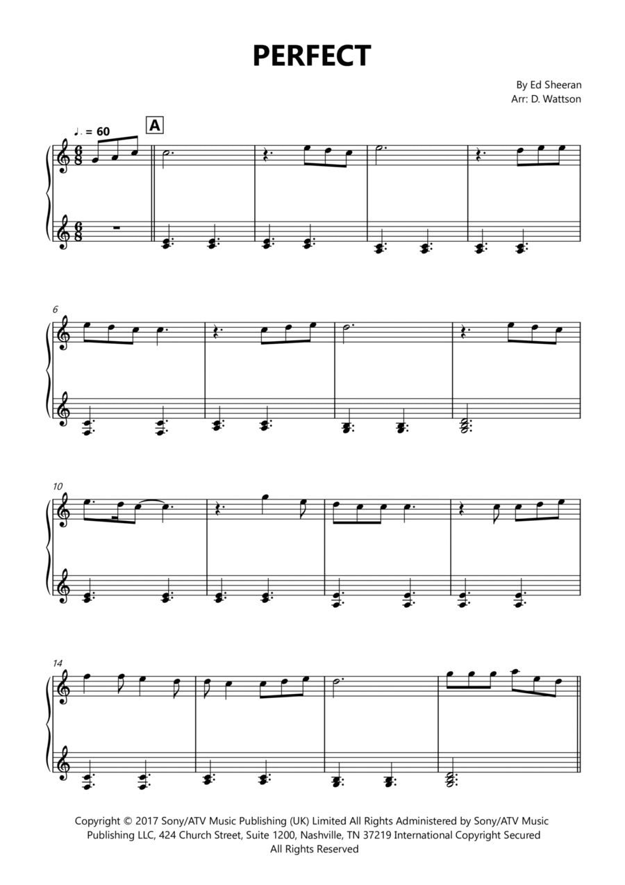 Perfect Perfect Piano Method scores gallery preview page 1
