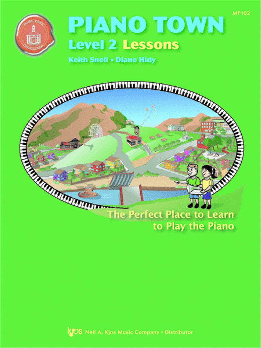 Piano Town, Lessons - Level 2 Piano Method scores gallery preview page 1