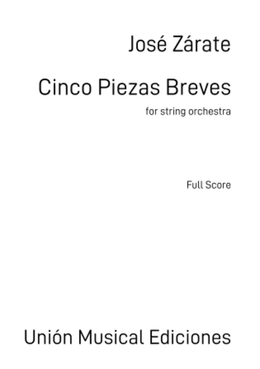 Cinco Piezas Breves Score scores gallery preview page 1