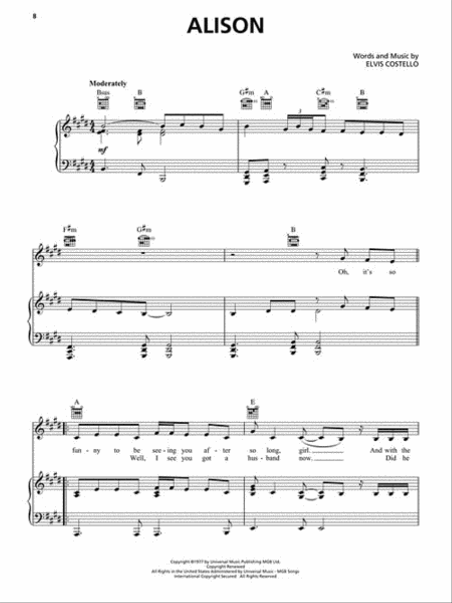 The Most Requested Pop/Folk Songs Piano, Vocal, Guitar scores gallery preview page 3