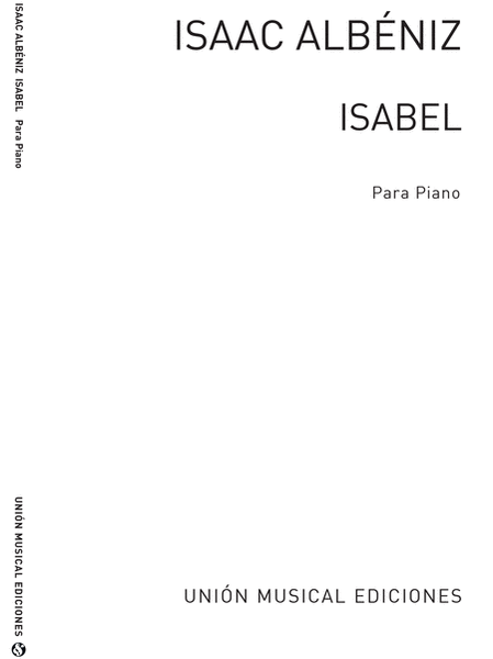 Isabel No1 From Mazurkas De Salon Op 66 For Piano