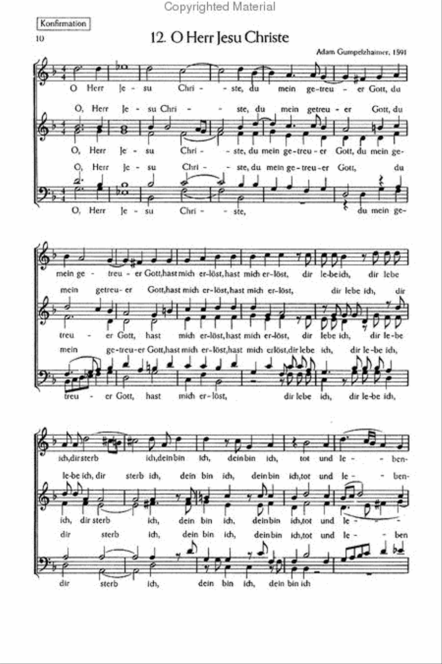 Kurrende, Heft 4 Kurrende, Heft 4 Choir scores gallery preview page 2