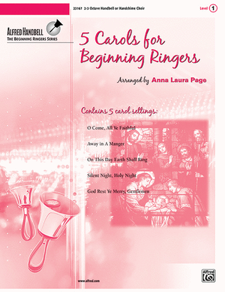 Book cover for 5 Carols for Beginning Ringers