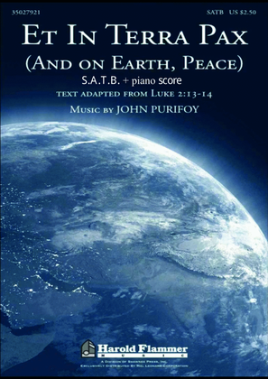 Book cover for Et In Terra Pax (and On Earth, Peace)