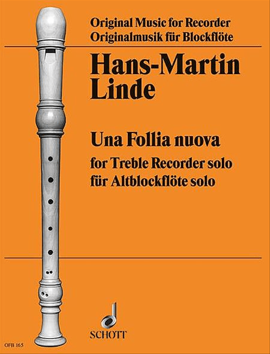 Una Follia Nuova Una Follia Nuova Alto Recorder scores gallery preview page 1