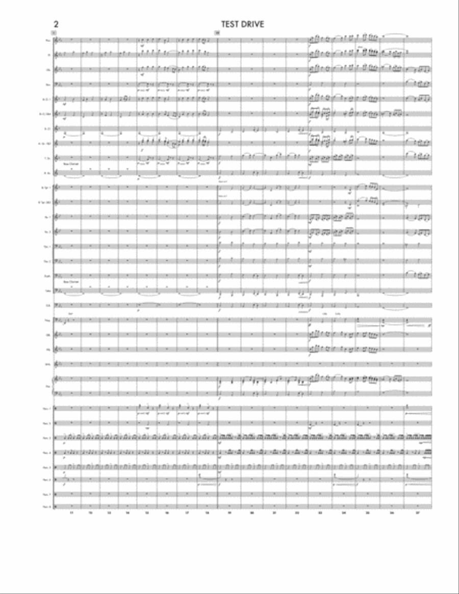 Test Drive Concert Band scores gallery preview page 5