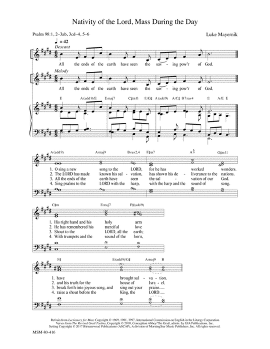 Nativity of the Lord, Mass During the Day (Downloadable)
