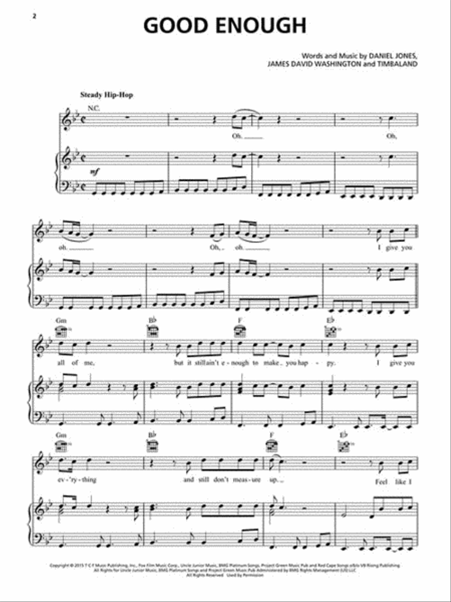Empire Empire Piano, Vocal, Guitar scores gallery preview page 3