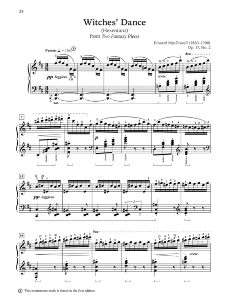 Classics for the Advancing Pianist: Edward MacDowell 1-3 (Value Pack) Piano Solo scores gallery preview page 26