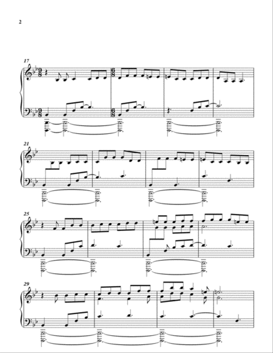 Highs And Lows Piano Solo scores gallery preview page 2