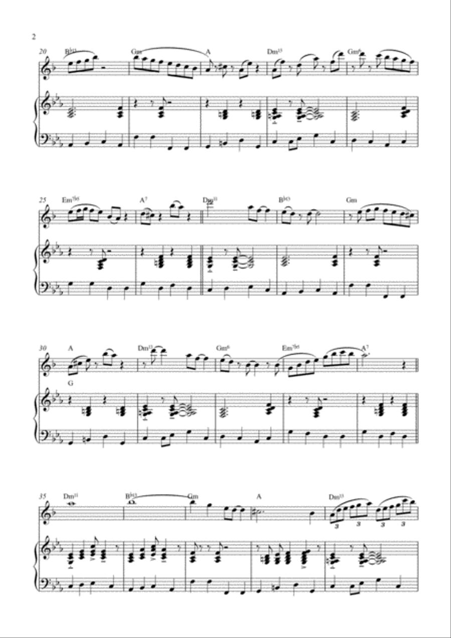 Curves - Soprano Sax Soprano Saxophone scores gallery preview page 2