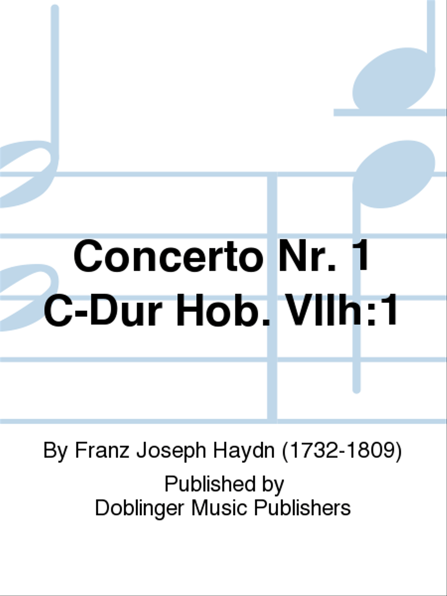 Concerto Nr. 1 C-Dur Hob. VIIh:1 Flute scores gallery preview page 1
