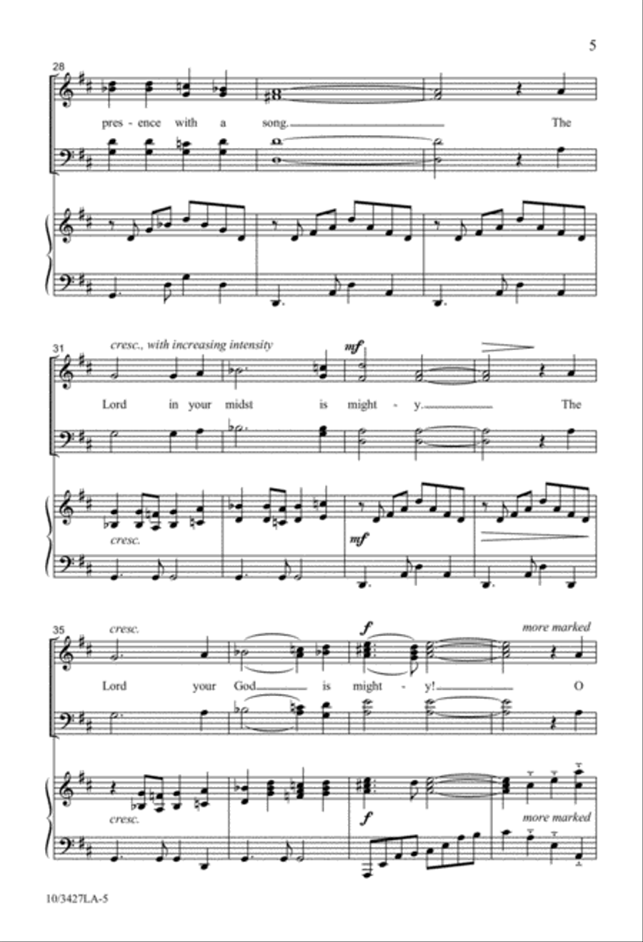 O Come, Let Us Sing! O Come, Let Us Sing! 4-Part scores gallery preview page 5