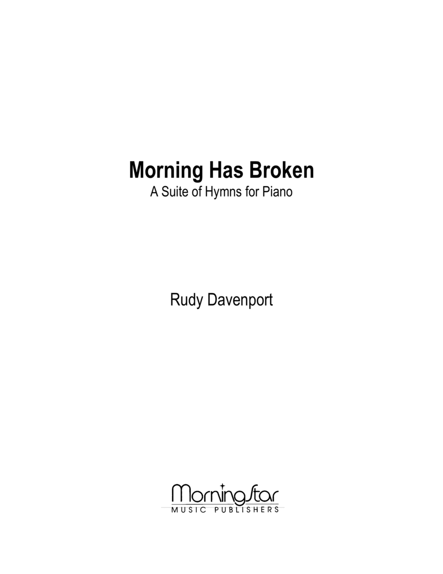 Morning Has Broken Piano Solo scores gallery preview page 1