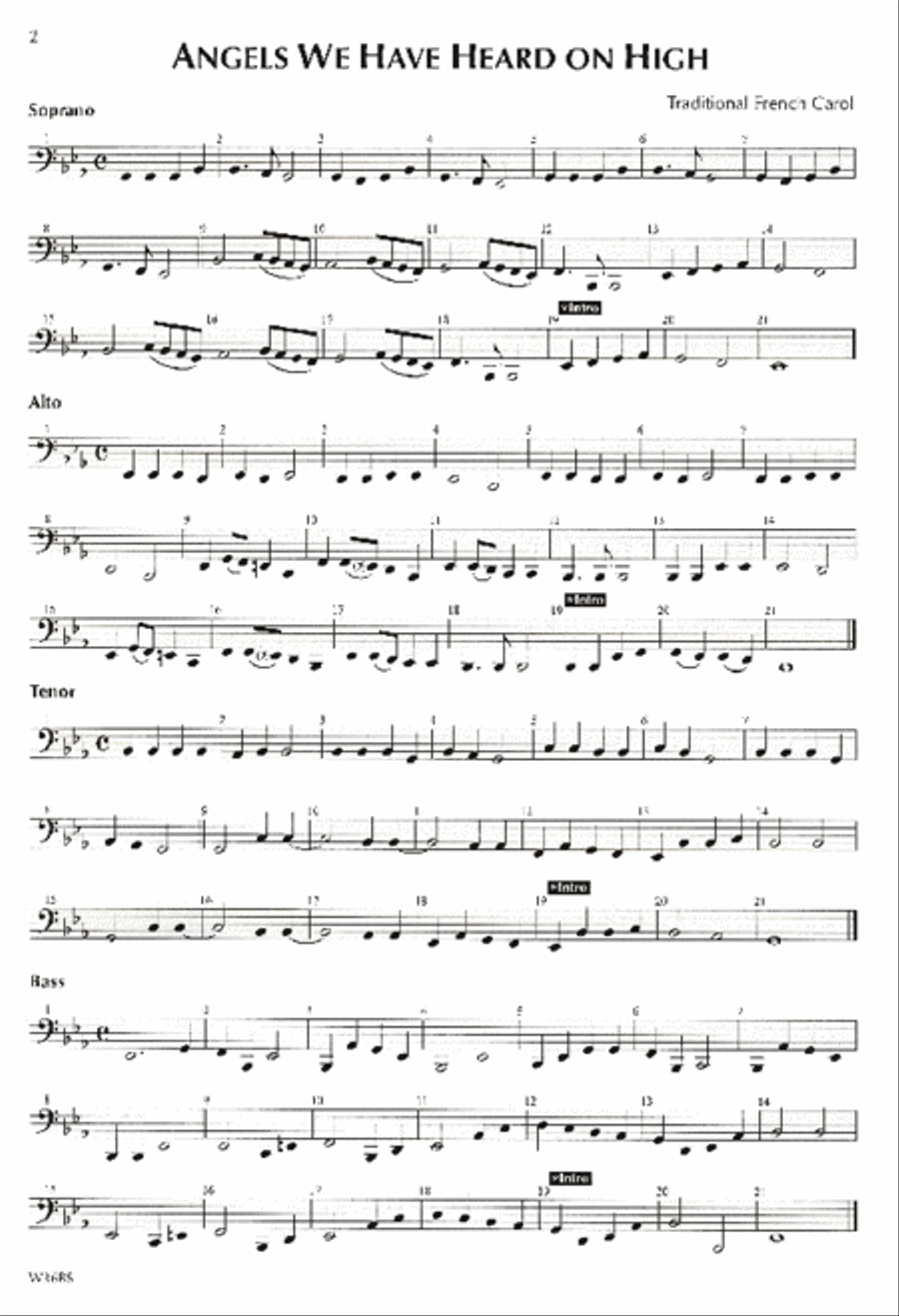 Classic Christmas Carols For Band - Tuba Tuba scores gallery preview page 2