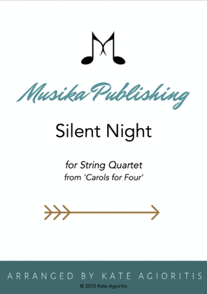Book cover for Silent Night - String Quartet