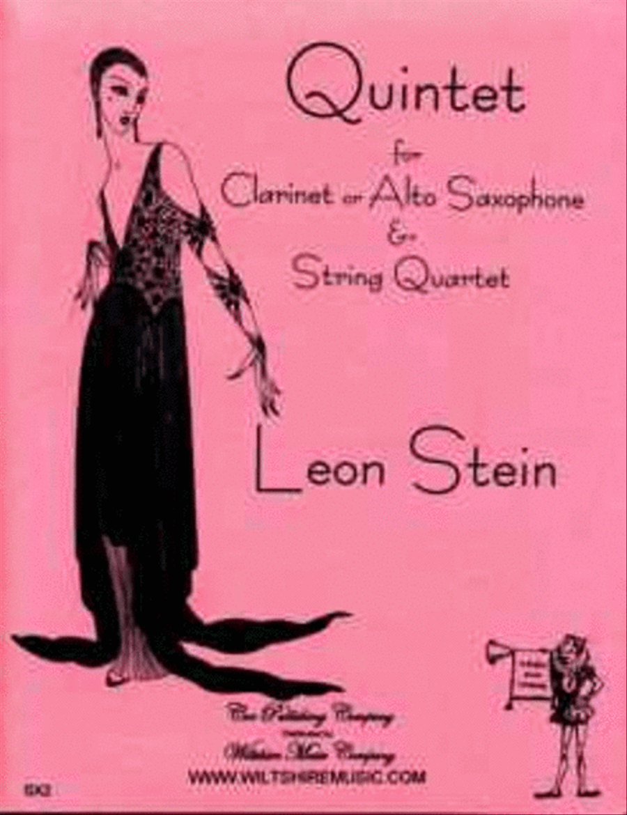 Quintet for Alto Sax & String Quartet String Quartet scores gallery preview page 1