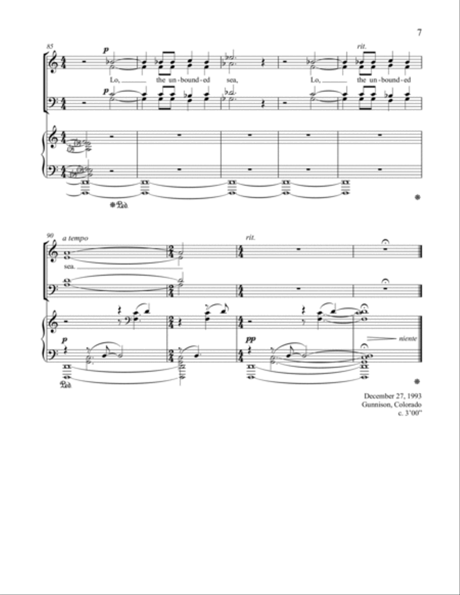 The Ship Starting The Ship Starting 4-Part scores gallery preview page 13