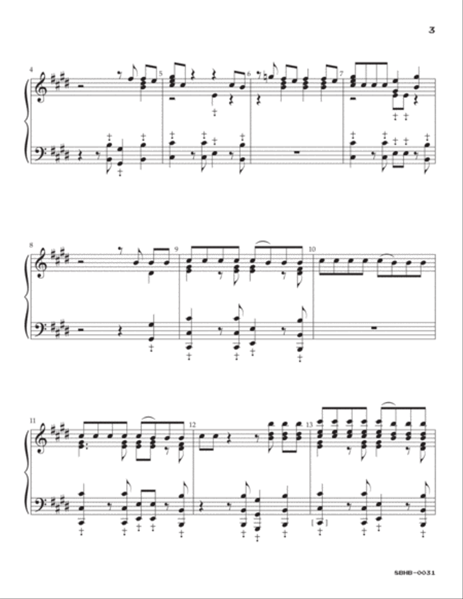 Sucker Handbell Choir scores gallery preview page 3
