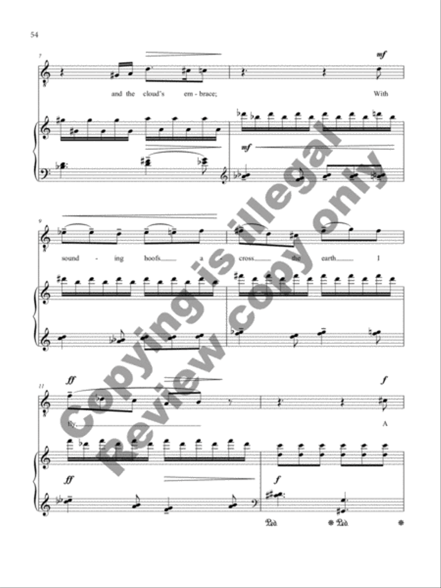 The Poet's Calendar The Poet's Calendar Tenor Voice scores gallery preview page 46