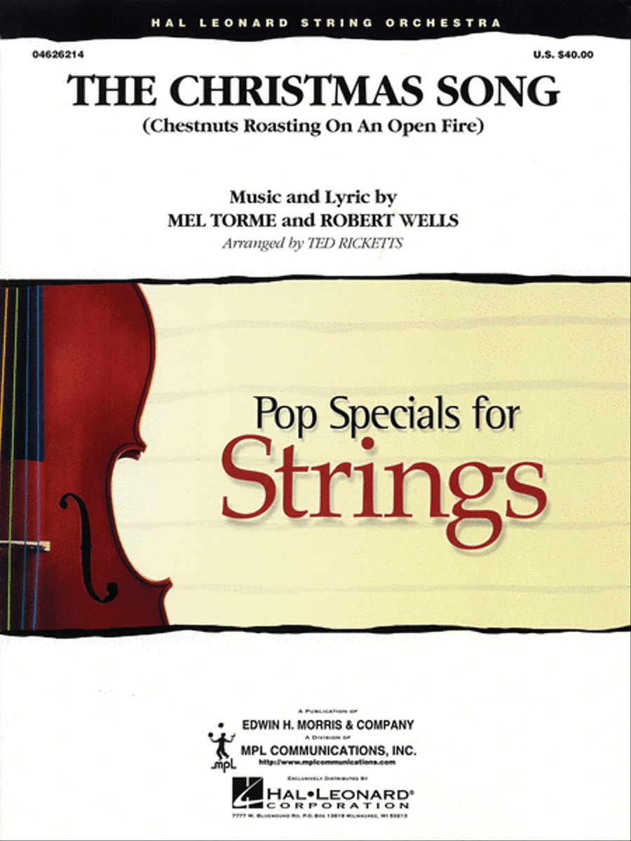 The Christmas Song (Chestnuts Roasting on an Open Fire) String Orchestra scores gallery preview page 1