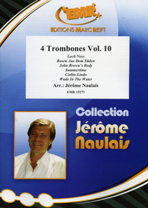Book cover for 4 Trombones Vol. 10