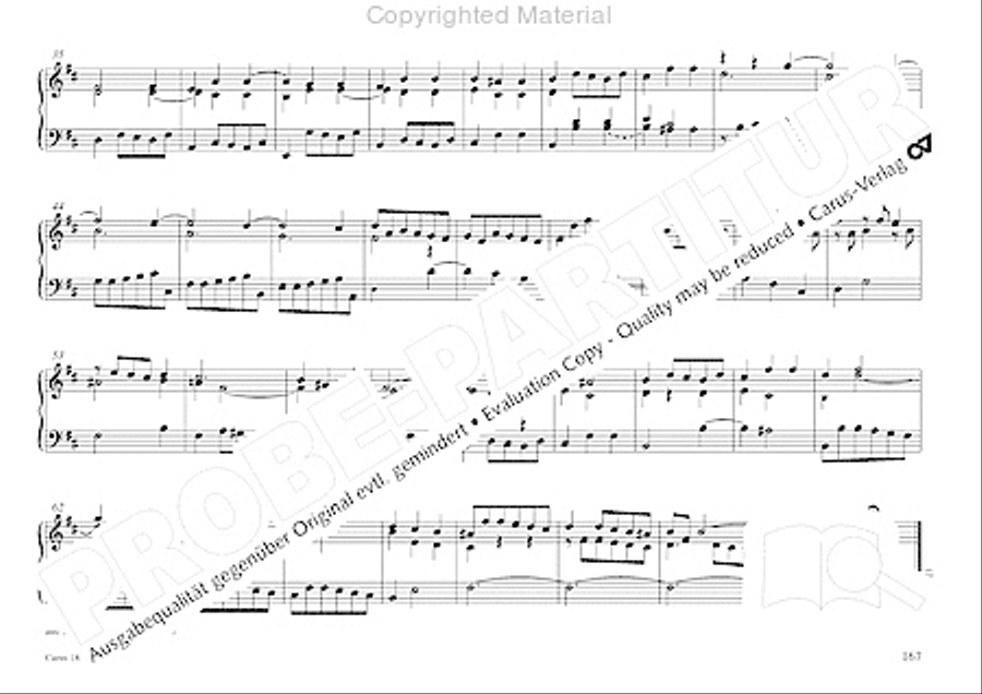 Organo pleno. Orgelstucke zum Ein- und Auszug Organ Solo scores gallery preview page 175