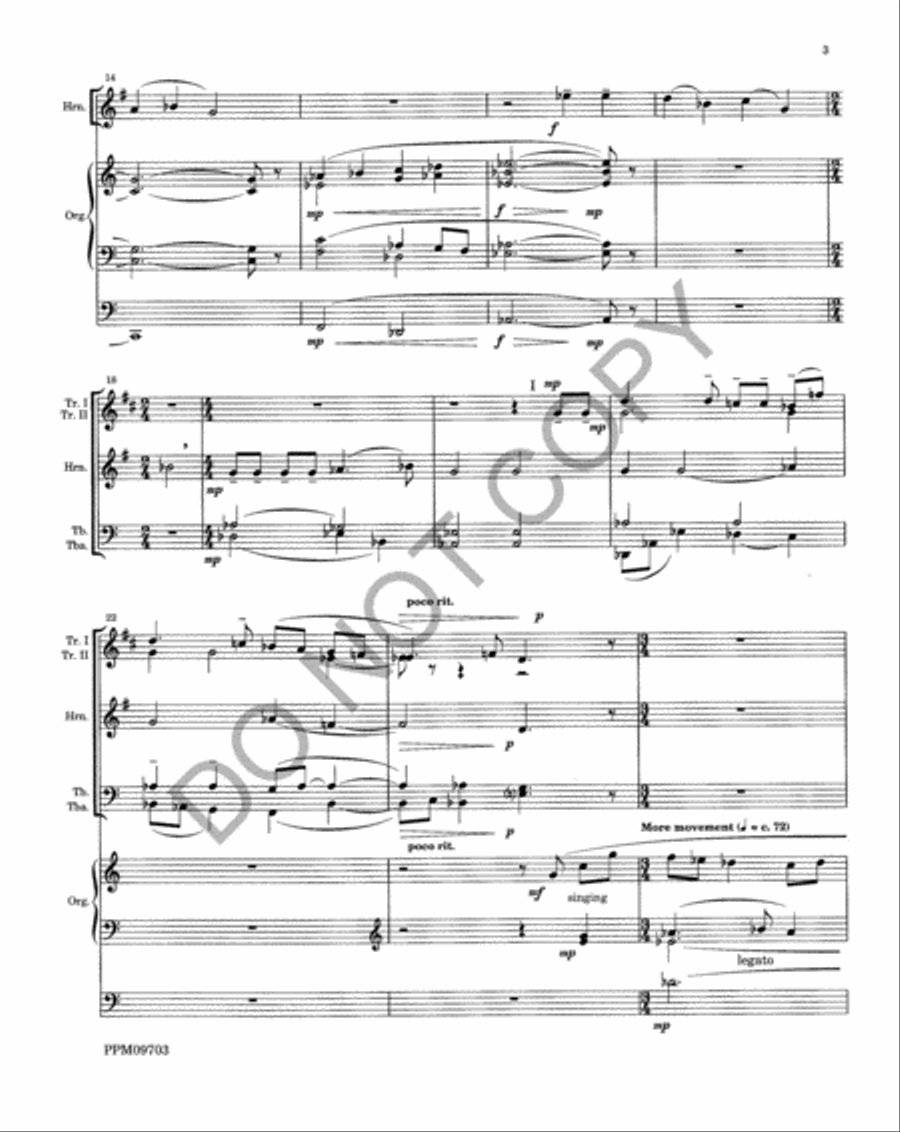 Triptych Choir scores gallery preview page 6