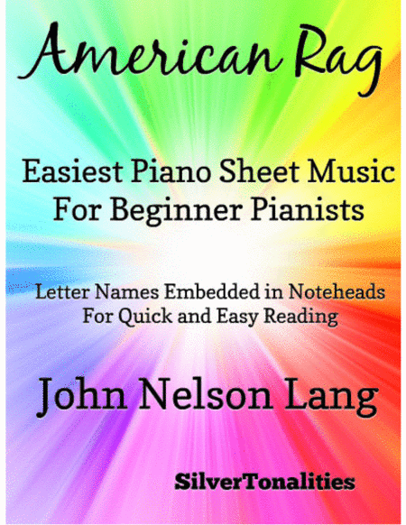 American Rag Easiest Piano Sheet Music for Beginner Pianists