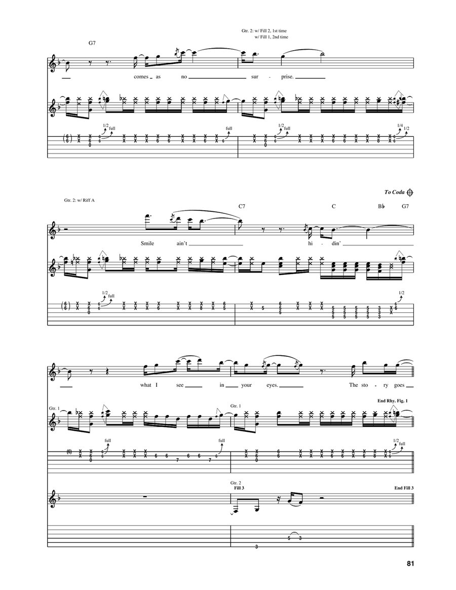You Got The Love You Got The Love Acoustic Guitar scores gallery preview page 4