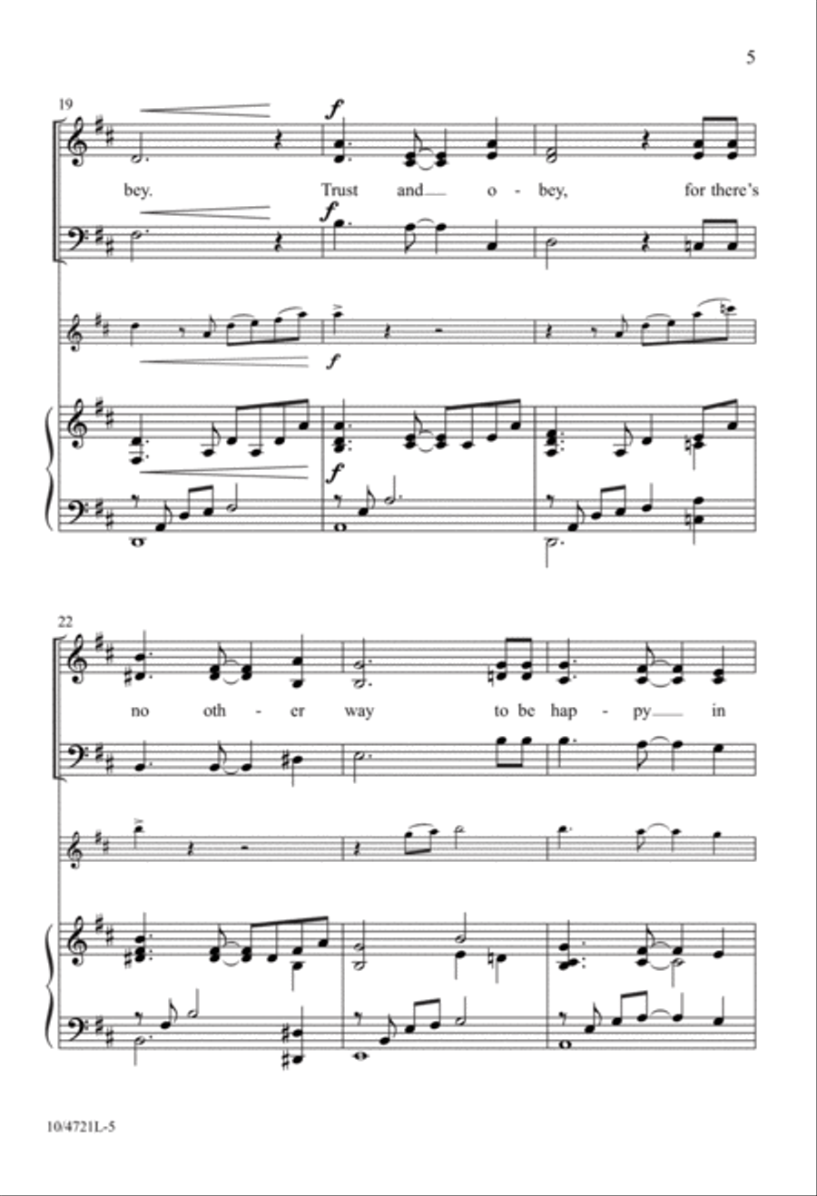 Trust and Obey 3-Part scores gallery preview page 5