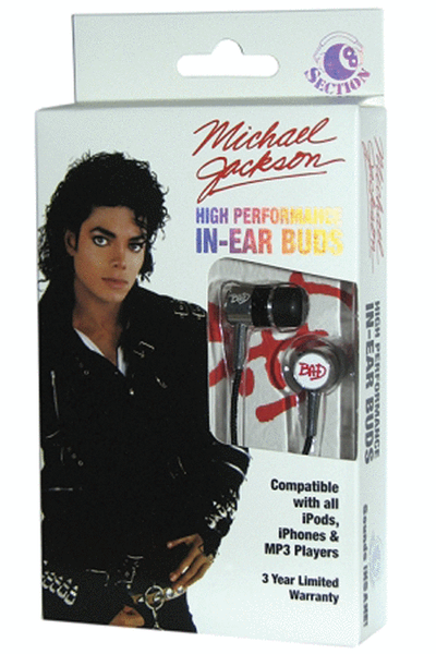 Michael Jackson (Bad) – In-Ear Buds