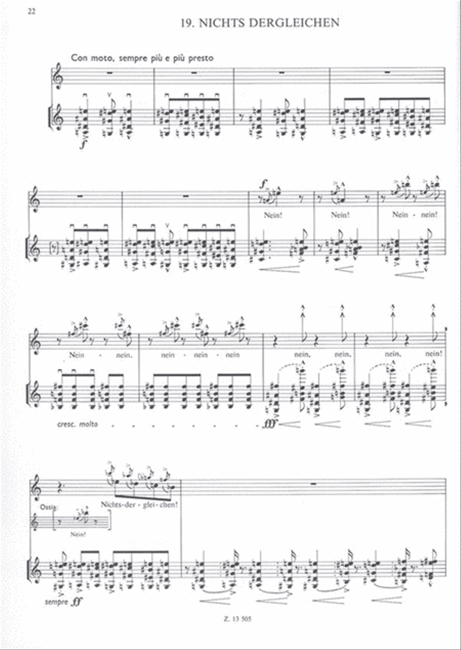 Kafka-Fragmente für Sopran und Violine op. 24 Voice Solo scores gallery preview page 4