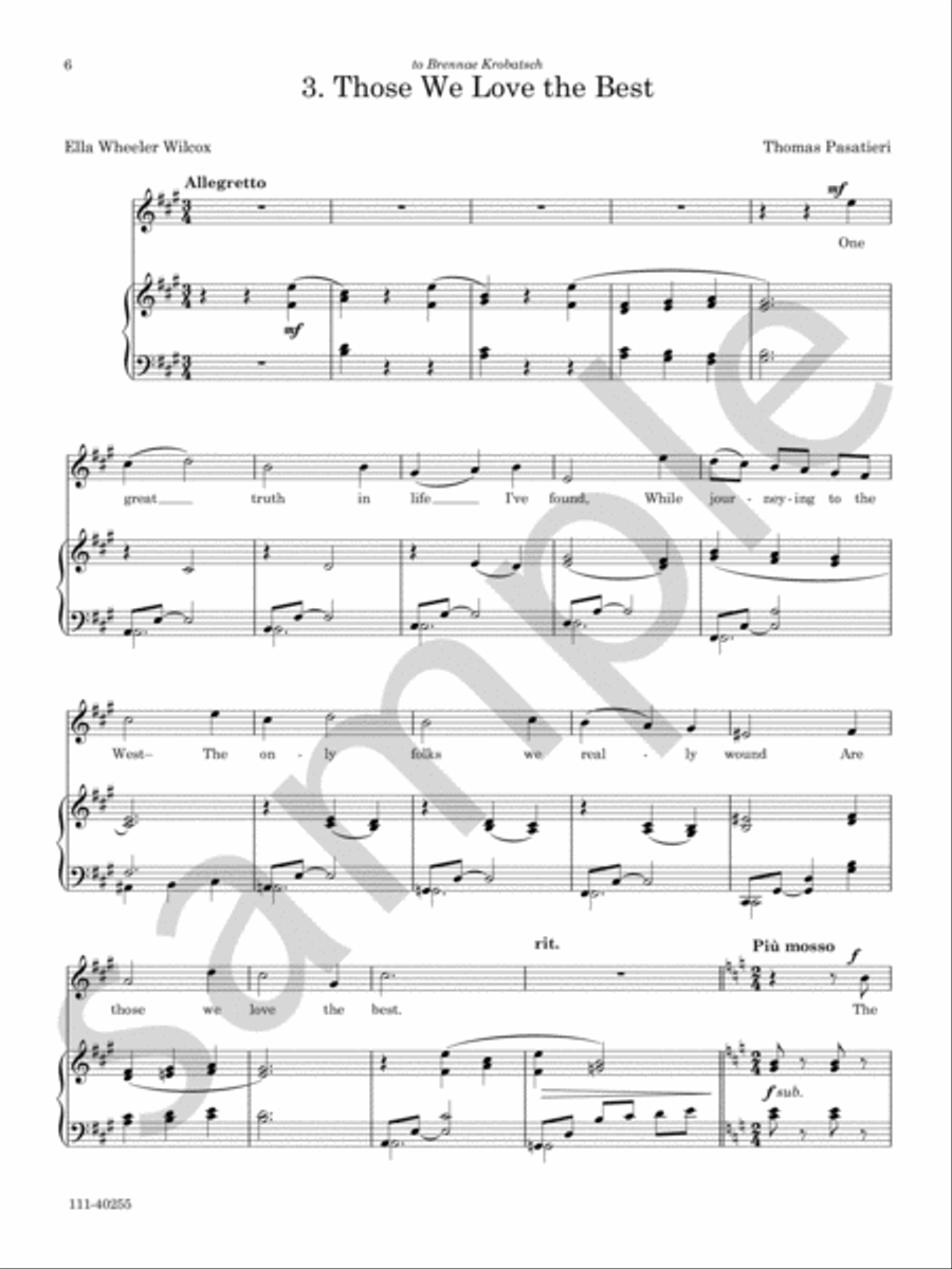 Album Leaves, Vol. 3 Album Leaves, Vol. 3 Chamber Music scores gallery preview page 6