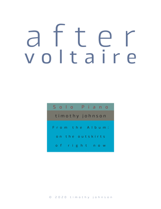 After Voltaire