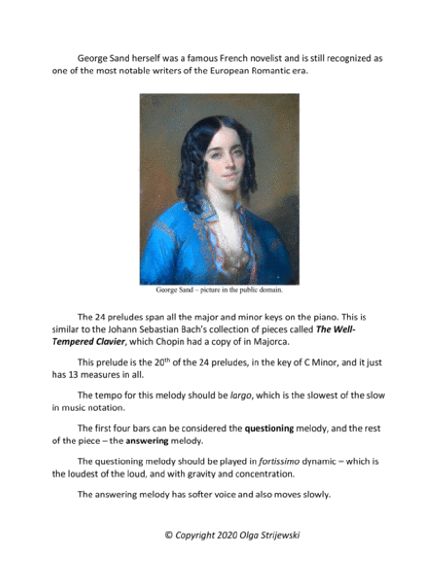 Prelude in C Minor, Op. 28, No. 20 Piano Solo scores gallery preview page 3