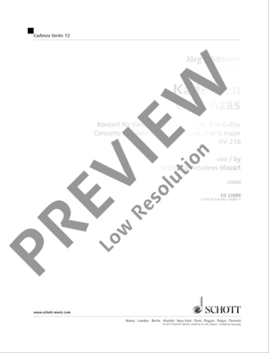 Cadenzas Cadenzas Violin scores gallery preview page 2