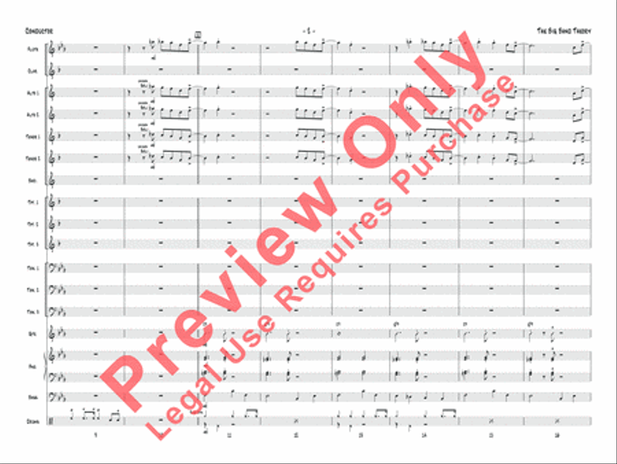 The Big Band Theory Jazz Ensemble scores gallery preview page 3