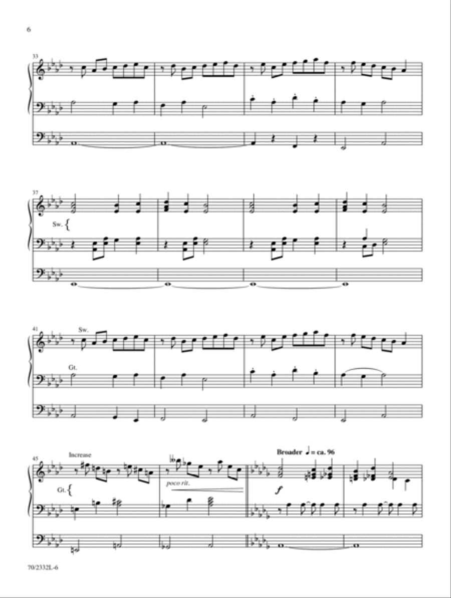 Like a River Glorious Organ scores gallery preview page 6