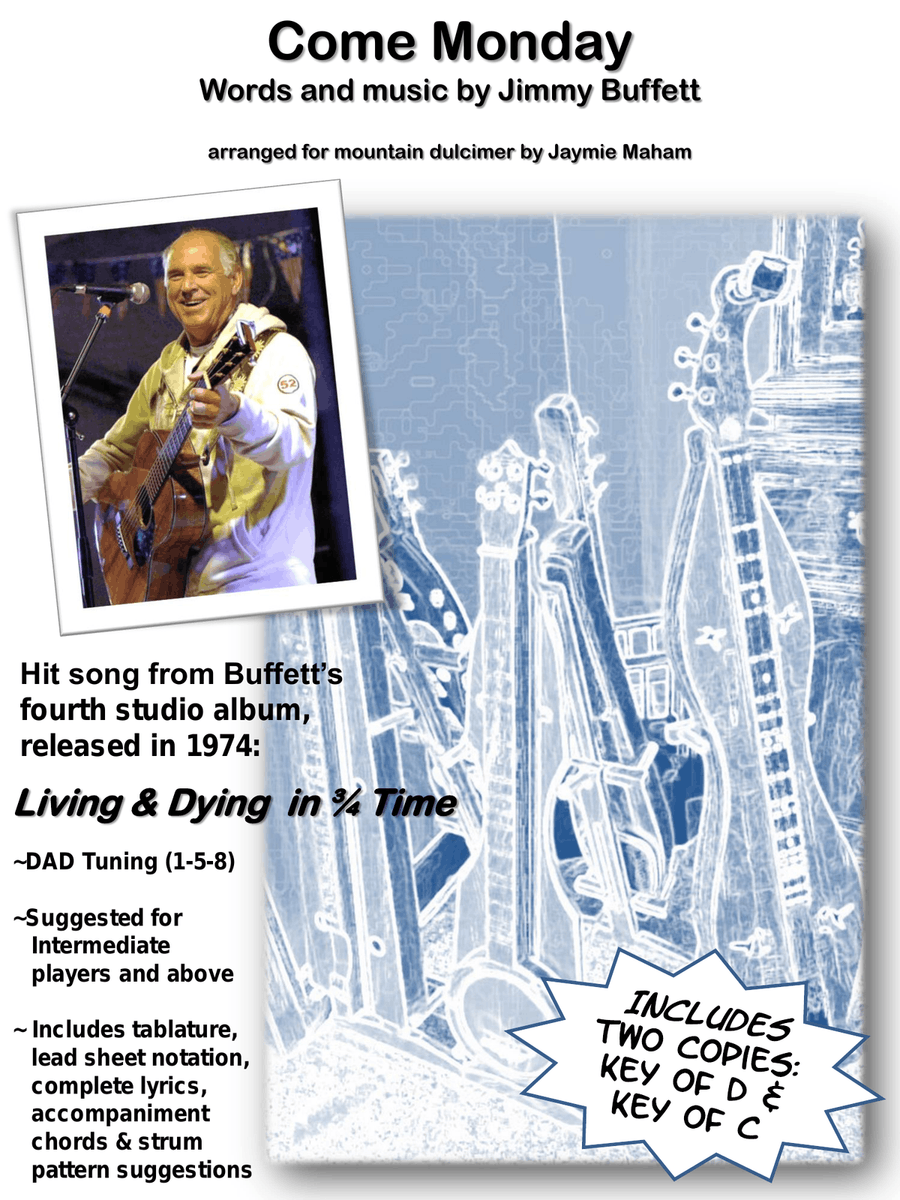 Come Monday Dulcimer scores gallery preview page 1