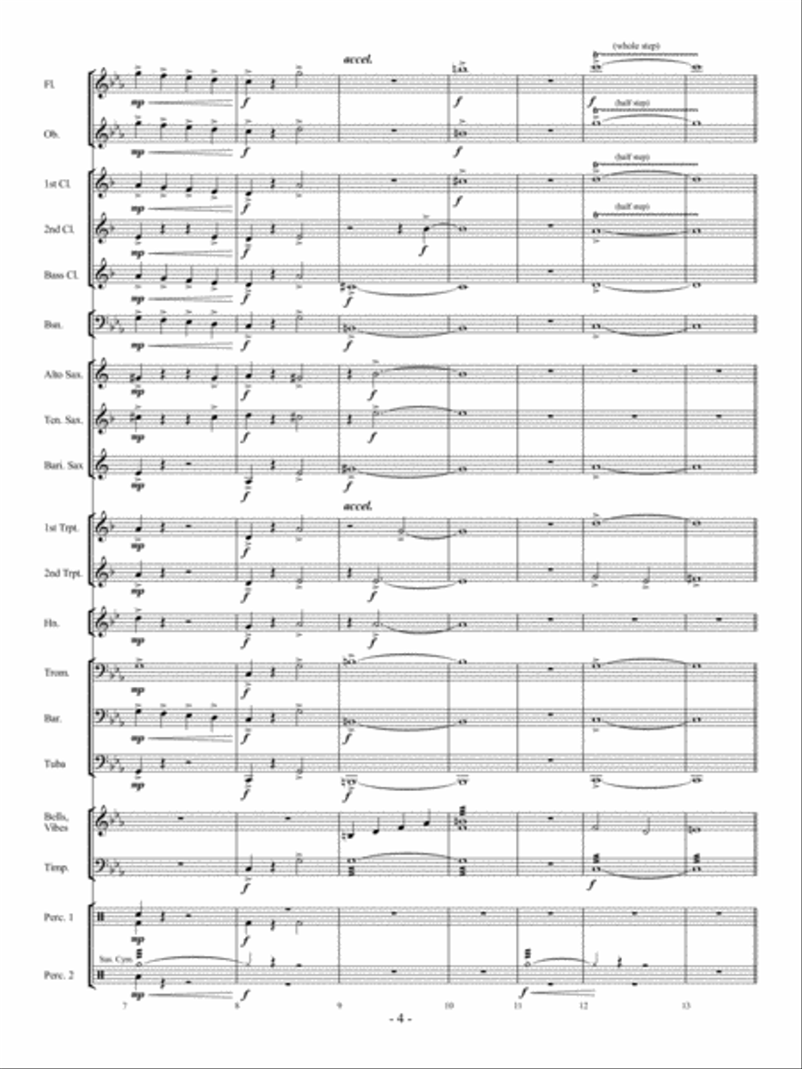 Cats' Night Out Cats' Night Out Concert Band scores gallery preview page 3