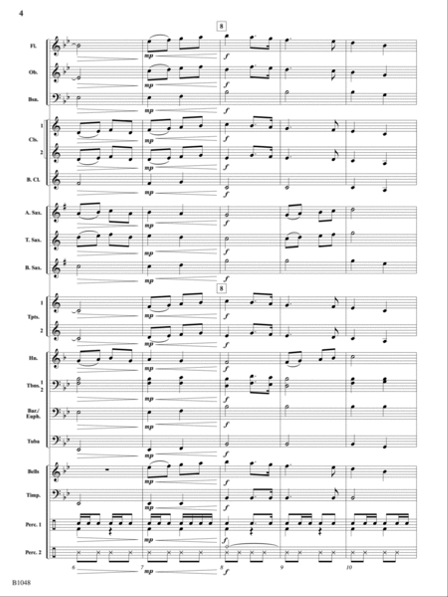Instant Christmas Spirit: Score Concert Band scores gallery preview page 4