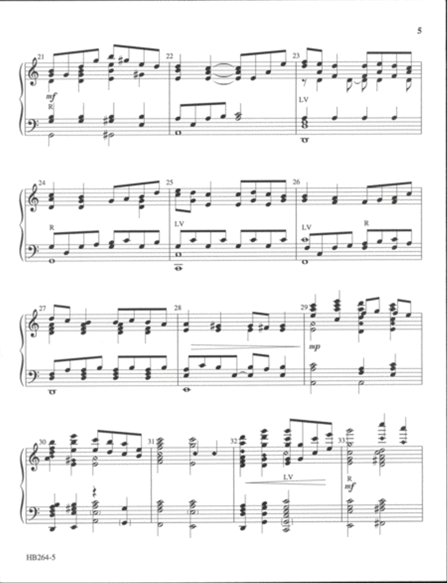 Children of the Heavenly Father - Page 5-Octaves scores gallery preview page 4