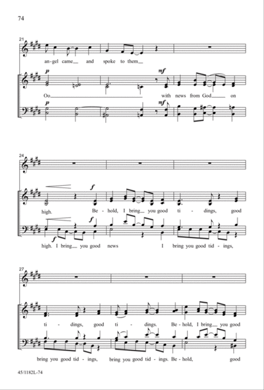 All Around A Cappella All Around A Cappella 4-Part scores gallery preview page 54