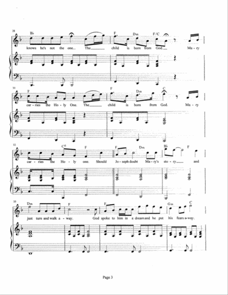 What About Joseph Voice scores gallery preview page 3