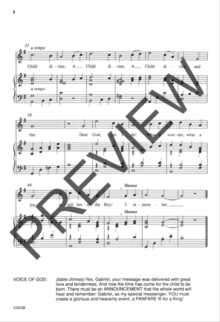 Welcome Back, Billy Best Preview Kit (Score & CD) Choir scores gallery preview page 6