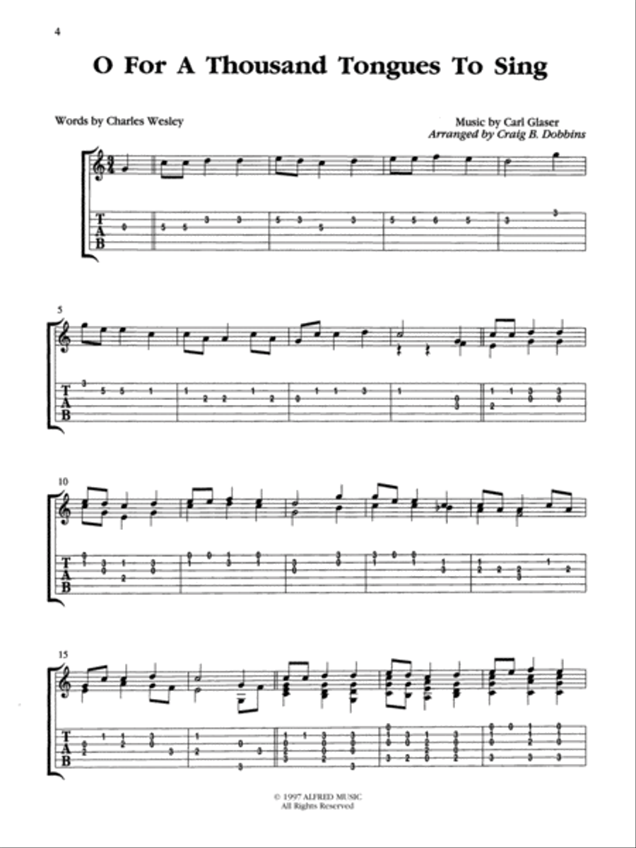 Acoustic Masters Acoustic Guitar scores gallery preview page 4