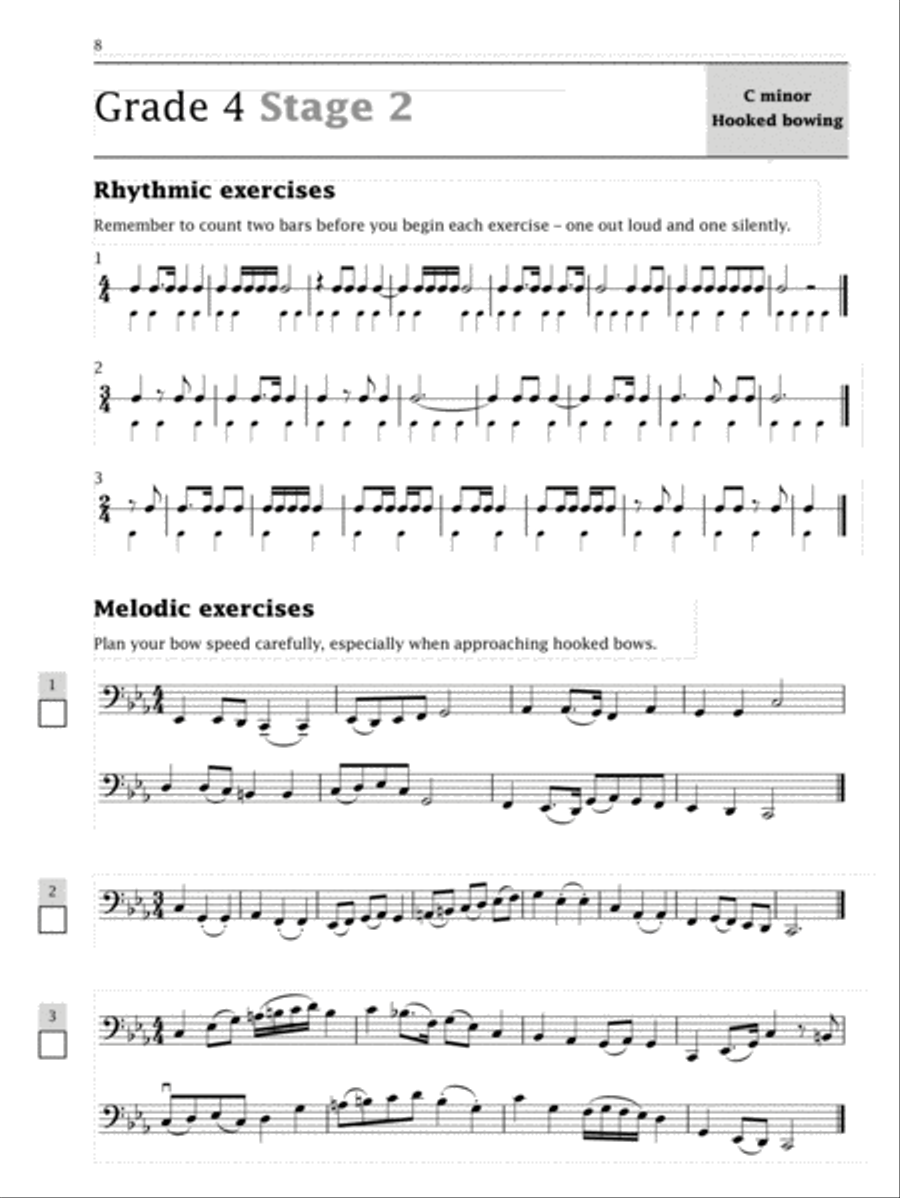 Improve Your Sight-reading! Cello, Grade 4-5 Cello scores gallery preview page 2